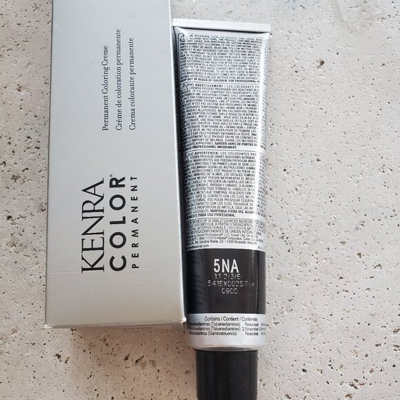 KENRA !  Permanent hair color ( 5 NA) - Picture 3 of 4